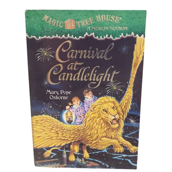 Carnival at Candlelight Magic Tree House #33 Mary Pope Osborne Paperback - Picture 5 of 5